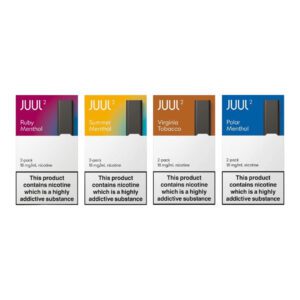 18mg JUUL 2 Prefilled Vape Pods 400 Puffs - 2 Pcs