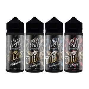 No Frills Collection Tobak 80ml Shortfill 0mg (80VG/20PG)